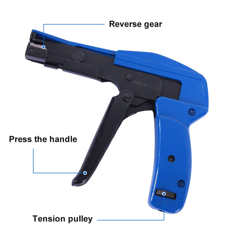 Cable tie pliers tensioning tool 2.2-4.8 mm for cable ties, pliers tensioner