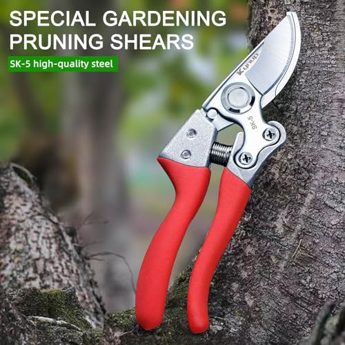 Kynup Pruning Shears, Garden Shears, Heavy Duty Garden Tools, Garden Grass Clippers Hand Hedge Shears