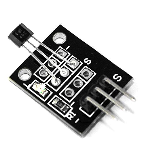 ARCELI 5pcs Hall Effect KY-003 Magnetic Sensor Module DC 5V for Arduino PIC AVR Smart Cars