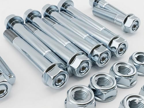 Full Front Suspension Fastener Kit for Honda TRX250R 1987 Shocks & A-Arms OEM Match 90129-KAS-900, 90304-GE8-003, 96400-10040-00, 96400-10050-00, 90305-HC0-770