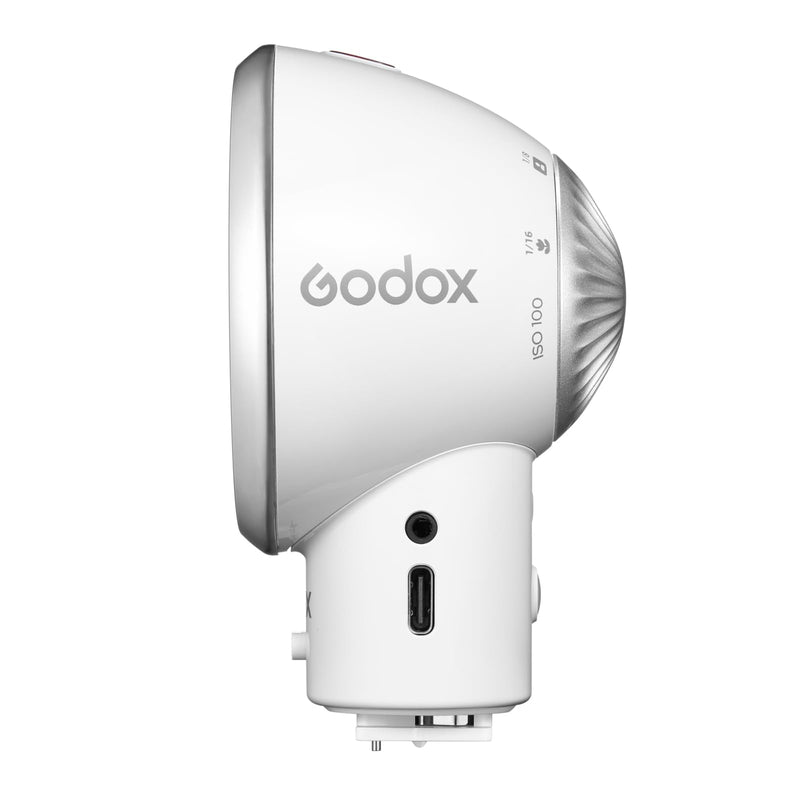 Godox Lux Elf Retro Camera Flash, Built-in Battery GN6 with 5 Levels Flash Power, 6200K±300K with S1/S2 Optical Control, On Camera Flash for Canon, for Nikon, for Sony, for Fuji, for Olympus Camera