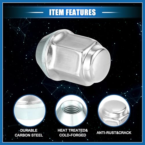 Wheel Lug Nuts for Ford Focus for Dodge Grand Caravan M12 x 1.5