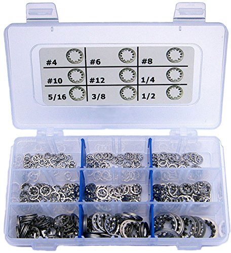 Stainless Steel Internal Star Lock Washer Assortment by StainlessTown