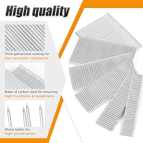 14 Gauge ST32 Concrete T Nails 800PCS/BOX, 1-1/4'' (32mm) with ST38 1-1/2"(38mm) 800PCS/BOX