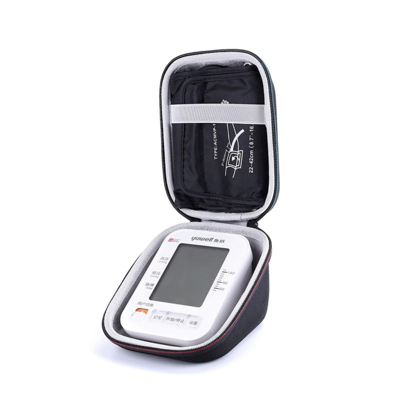 Portable Blood Pressure Monitor Bag Storage Box Made of Shockproof EVA and Oxford Fabric Protective Case for Safe Transport and Protection of the Blood Pressure Monitor 7.48 x 5.51 x 4.33