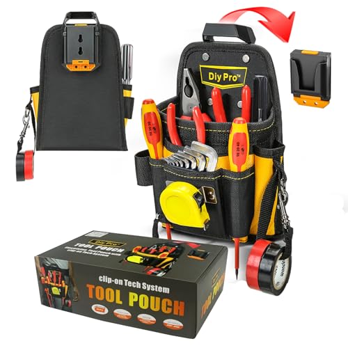Tool Pouch, Tool Belt and Quick Release Buckle