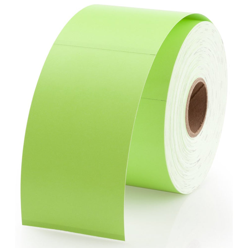 Dymo LV-30374 Compatible Green Appointment Cards, 2" x 3-1/2", 300 Non-Adhesive Direct Thermal Cards per Roll – Works with Dymo LabelWriter 450 Series and Earlier | LabelValue