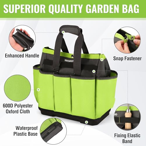 WORKPRO Aluminum Garden Tool Set & WORKPRO Garden Tool Bag