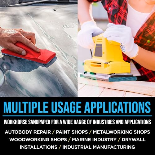 ProductionShop 60 Grit PSA Rhombus Diamond Shape Blue Longboard Sandpaper, 2-3/4" Wide Continuous 12 Yard Roll - Self Adhesive Stickyback for Auto Wood Air File Long Board Sanders, Hand Sanding Block