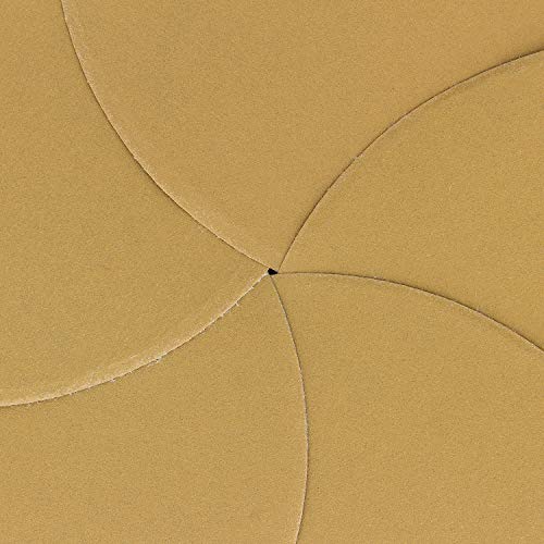 Dura-Gold 320 Grit 6" Sandpaper Discs & Soft Density Interface Pads