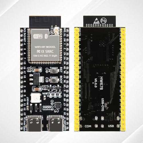 diymore 2 pieces for ESP32-S3 DevKitC-1 N16R8 module, for ESP32 S3 1-N16R8 development board with WiFi, Bluetooth 5.0, USB C connectable antenna with antenna ESP32 S3 with antenna