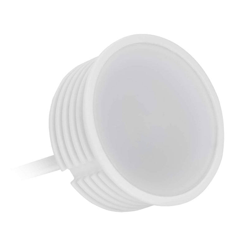 HCFEI 6x LED module flat dimmable 230V 5W for recessed spotlight MR16 warm white 3000K replacement GU10 Ø 50mm recessed frame bulb