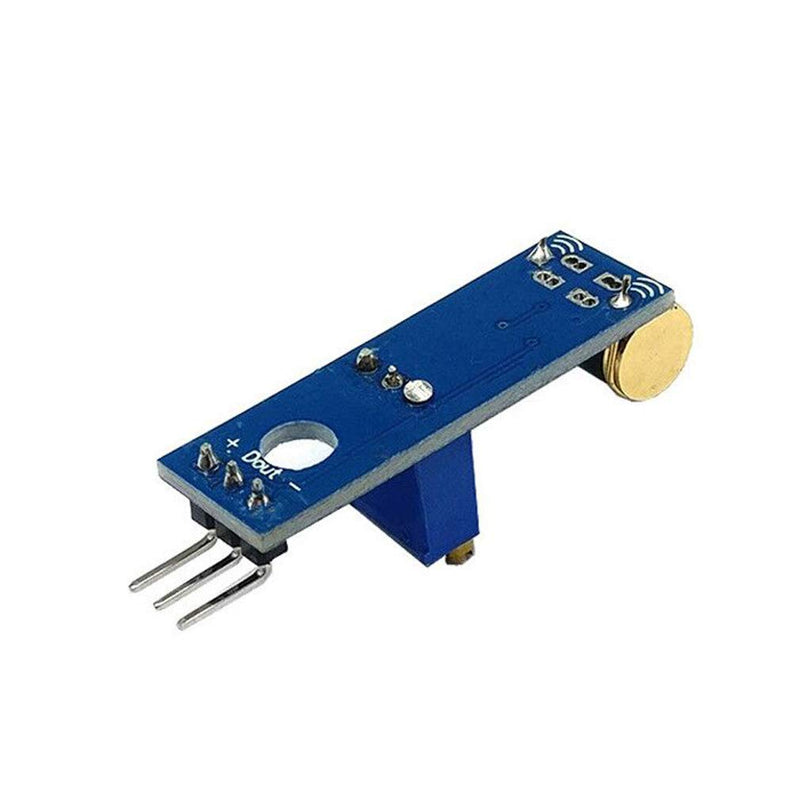 Hailege 801S Vibration Sensor Module Vibration Module Analogue Output Adjustable Sensitivity Pack of 2