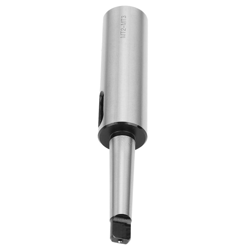 MT2 to MT3 Taper Drill Sleeve Adapter, Mk2 Mk3 Adapter Fast Steel Reducing Adapter for Lathe Milling MT2 to MT3 for Tapered Shank Drill Bit with Shank
