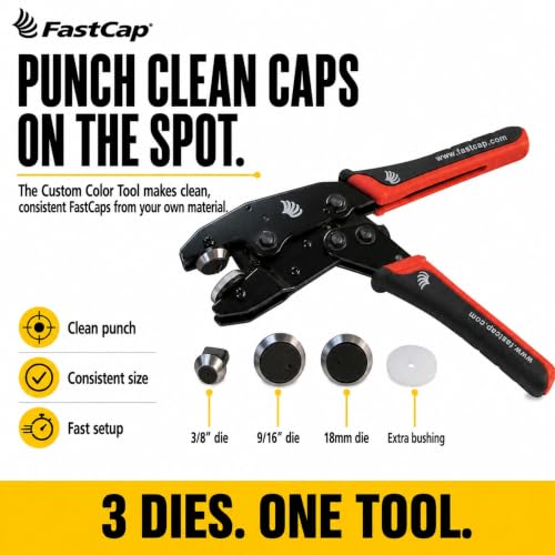 FastCap Custom Color Punch Kit Basic for Making Peel-and-Stick FastCaps