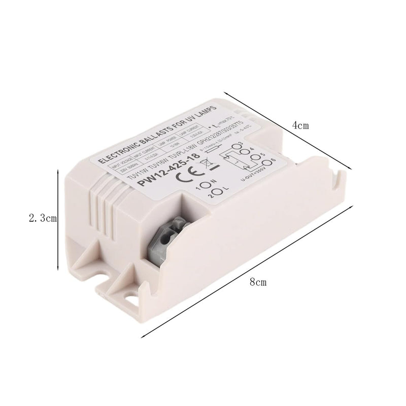 Huba Electronic Ballast 4-18W AC220V Universal UV-C Light Ballast for Air Purification