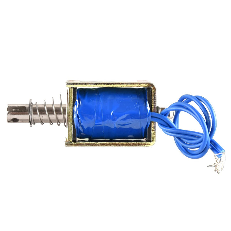 Hechen Solenoid Electromagnet, HS-0837B, DC24V 1.4A 15N, 10mm stroke, open frame push-pull door lock