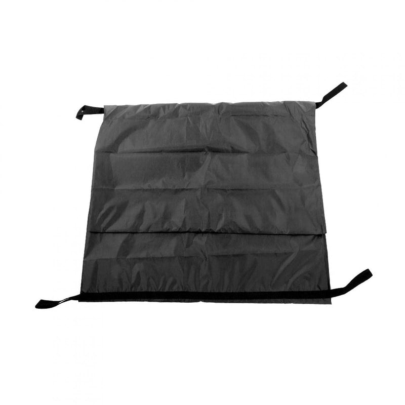 Body Bag, 210D Waterproof Leak Can, Body Bag, Animal Stretcher Medical Duffel Bag with 4 Carrying Tyres, Funeral Supplies (Black)