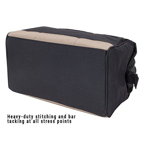 CLC Custom Leathercraft 1165 Large BigMouth Bag, 22 Pocket Large BigMouth Bag with 22 Pocket Tool Bag