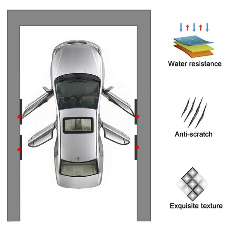 Garage Wall Protector, Car Door Protection EVA Foam High Density Wall Guard Bumper for Parking Assist (4 Pack) 4 Pack