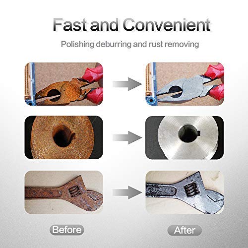 60Pcs 2 Inch Sanding Disc Set, Quick Change Disc Combination, 1/4 Inch Hold Fits Various Grinder. Widely Used for Surface Conditioning, Striping, Polishing, Finishing and Rust Paint Removal 60Pcs Quick Change Discs 2 Inch(Nylon main)