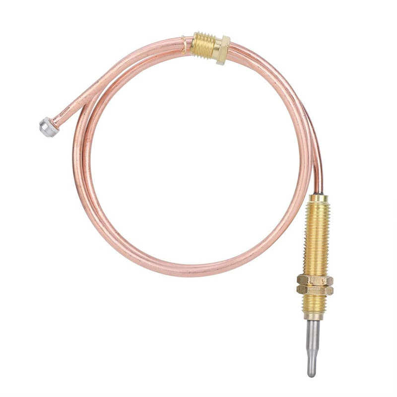 Stable connection thermocouple with practical thread, thermocouple, for braziers for gas heating