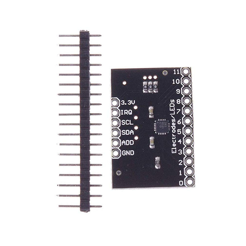 Hailege 2pcs MPR121-Breakout-V12 Proximity Keyboard Touch Sensor Capacitive Touch Sensor