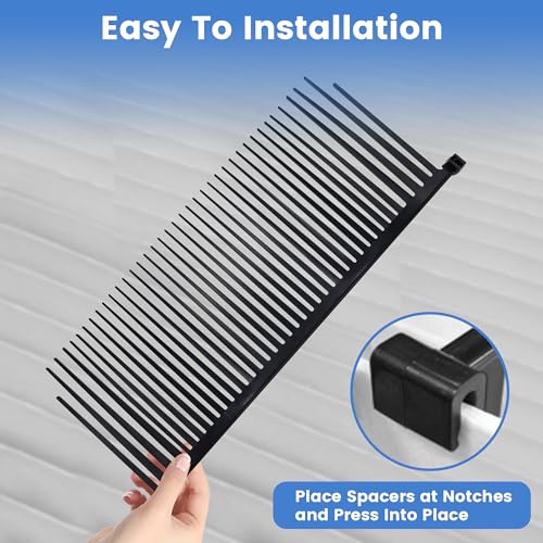 #4119 Pleat Spacers Replacement Compatible with Aprilaire 2200, 2250, Space Gard 2200 Whole House Furnace, 4119 Fresh Air Ventilation Furnace Filters, 6 Pack 4119-6PCS