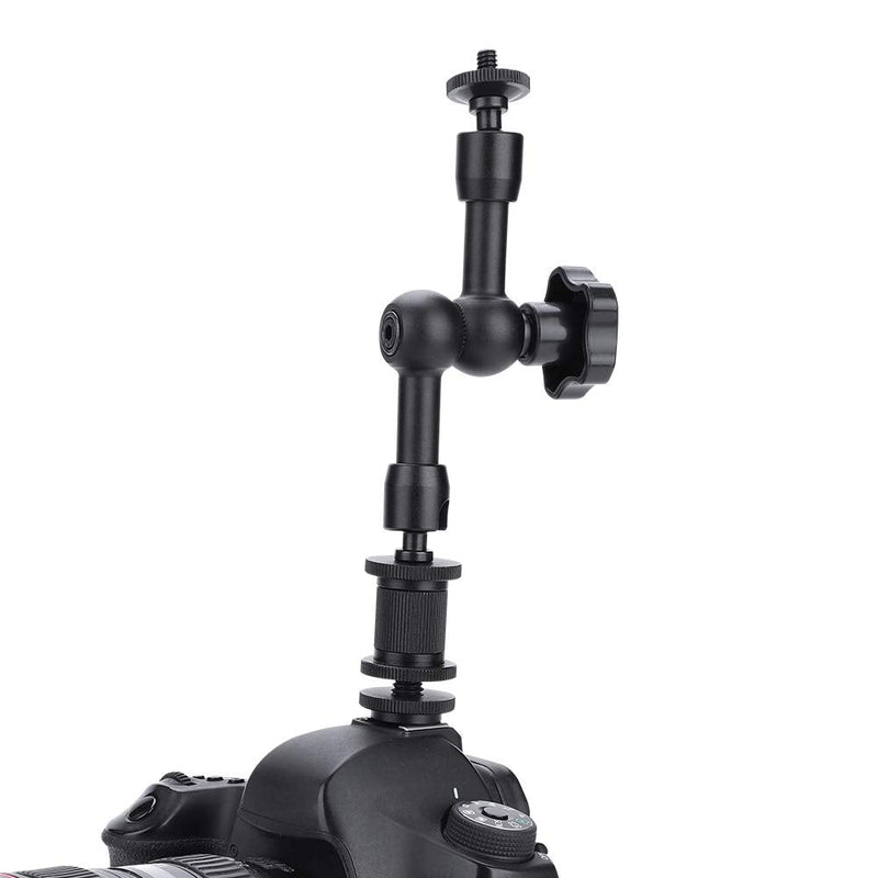 Articulating Adjustable Friction Magic Arm for Hot Shoe Mount Work with Cameras