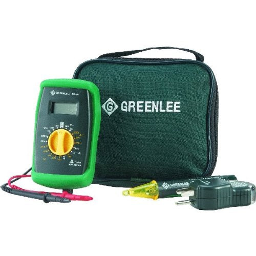 Greenlee - Electrical Kit-Basic (Tk-30A), Elec Test Instruments (TK-30A), 10 x 8 x 3", Black Basic Kit