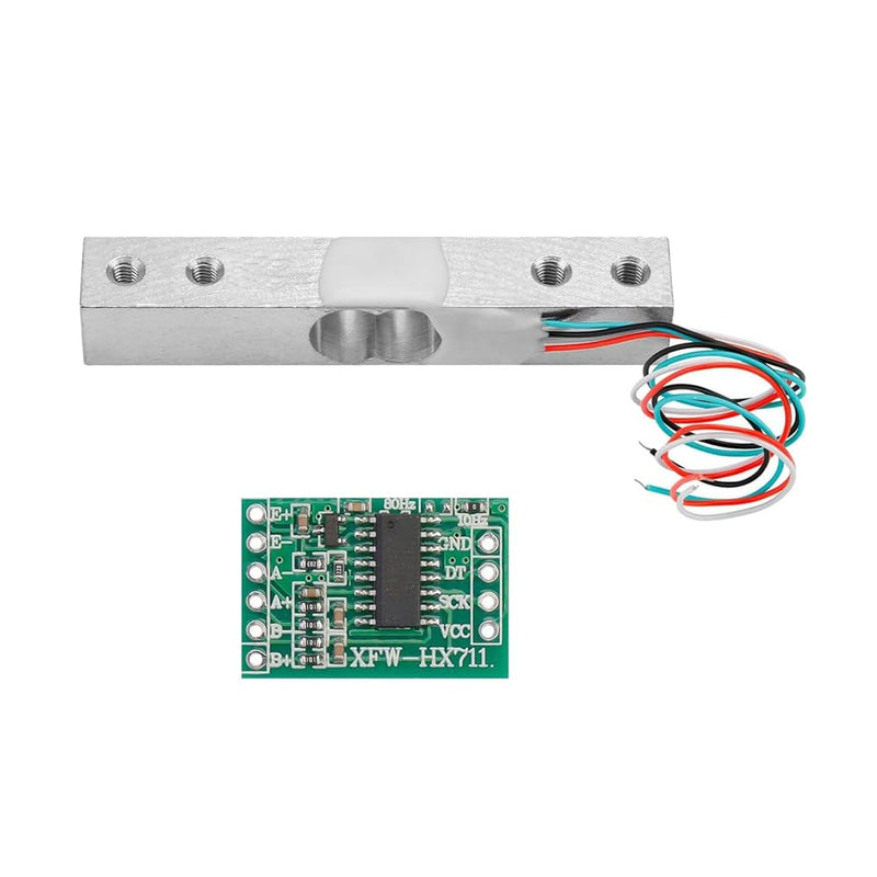 Digital Load Cell Weight Sensor, 4 Sets 5kg Load Cell HX711 AD Weighing Amplifier Module Pressure Sensor Ar Duino Load Cell