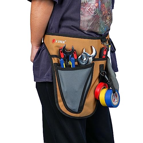 Gardening Tool Belt for Women Men Gardeners Florist Red,Khaki