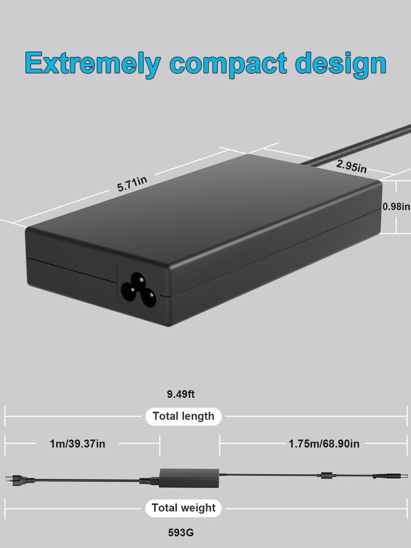 120W Power Supply Adapter for HP Thunderbolt Dock 120W G4 4J0A2AA 4J0A2AA#ABA,HP Thunderbolt Dock G2 2UK37AA 2UK37AA#ABA G2 HSN-IX01 Docking Station 677762-001 693709-001 AC Charger