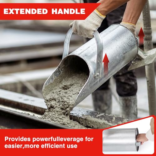 Sandbag Filler with Handle, Iron Sand Funnel Scoop Manual