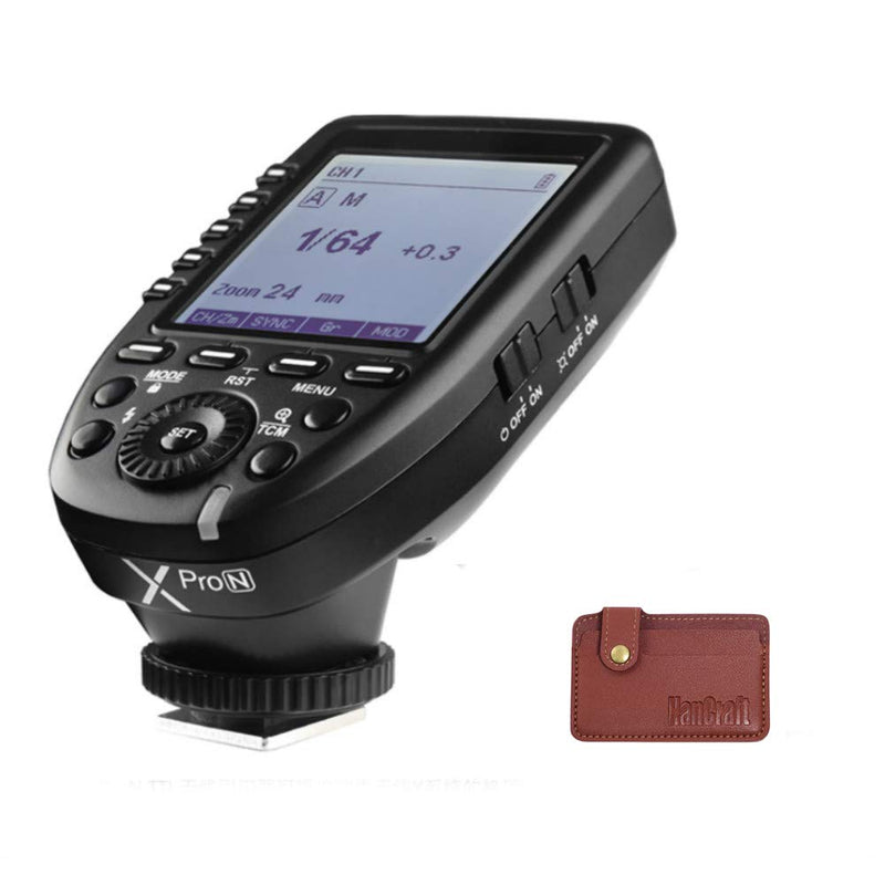 Godox XPro TTL Wireless Trigger,1/8000s High-Speed-Sync,5 Dedicated Group Bottons and 11 Customizable Functions (XPro-N Compatible with Nikon)