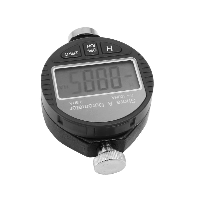 Portable 0-100HA Hardness Tester Display Durometer Tyre Gauge for Rubber Tyres Plastic Thermal Base Bowling Ball