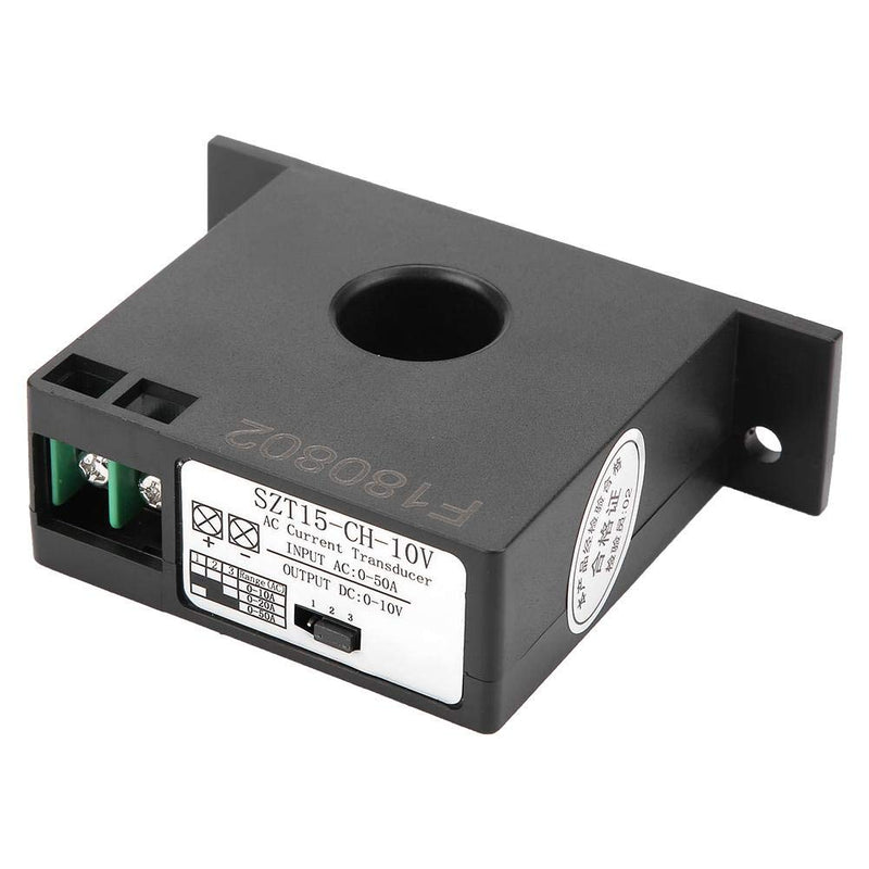 AC Converter, AC Transmitter Power, Distribution and Control Equipment Instrumentation Mutual Inductance AC 0-50A to DC 0-10V (Model SZT15-CH-10V)