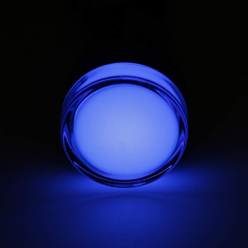 Heschen 22mm LED indicator light AD16-22D/S 24VDC 20mA blue light color pack of 5