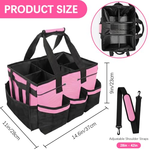 Cleaning Caddy Bag with Handle, Cleaning Caddy Supplies Organizer