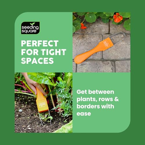 Pokey Planter + Sneaky Weeder Bundle – Dibber Tool for Planting Seeds & Seedlings with Hand Weeding Tool for Easy Garden Maintenance