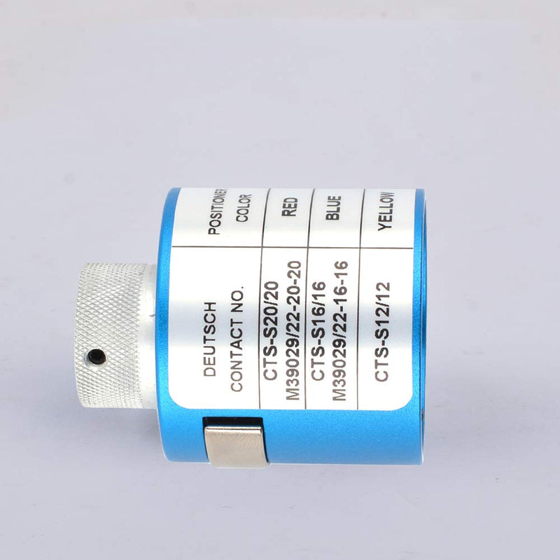 JRready TH343 Turret Head Match AS22520/1-01 series Crimping Tool NEW-ASF1 Crimper,Customized series positioner for DEUTSCH Contacts TH343 M22520/1-18