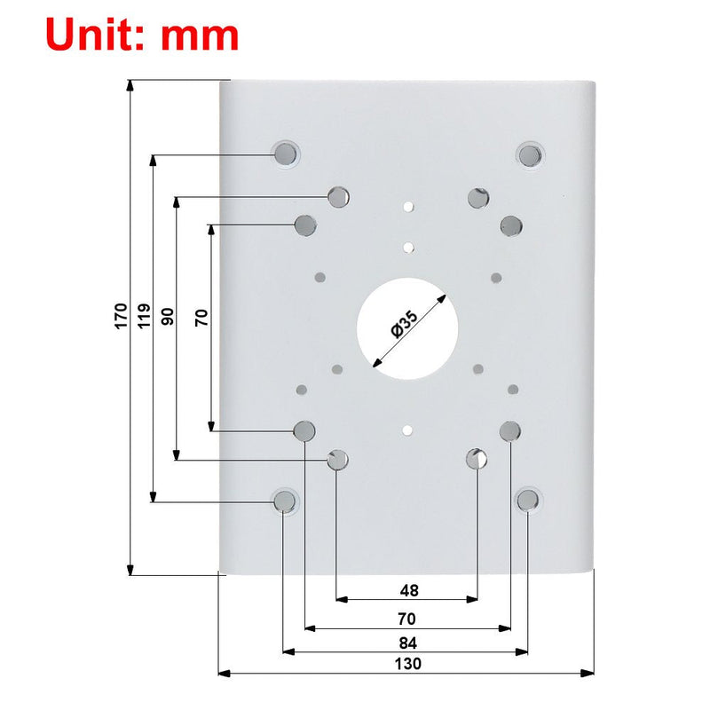 PFA150 Pole Mount Bracket for Dahua Camera