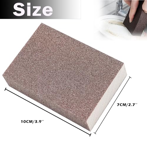 18 Pcs 4Inch Wheel Polishing Kit for Angle Grinder. Includes 14 Pcs Nylon Fiber & Wool Sanding Flap Discs,3 Pcs Buffing Polishing Compounds (Black, Brown, White) and Sanding Sponge