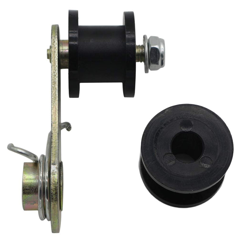 Heavy Duty Chain Roller Tensioner w/Spring 110cc 125cc 140cc Dirt Pit Pro Dirt Bike 4 wheeler Black