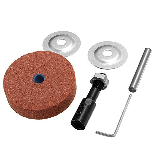 EsportsMJJ 70X20X10mm Grinding Wheel Adapter Set Changed Electric Drill Into Grinder - Green