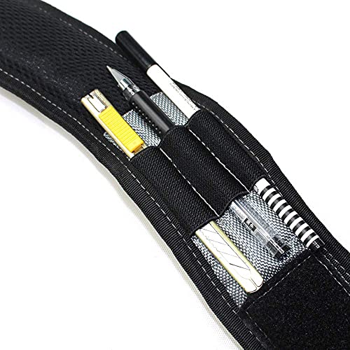 MELOTOUGH 1 PACK Magnetic Suspenders Tool Belt Suspenders + 1 PACK Work Glove Holder Glove Strap Quick Leash