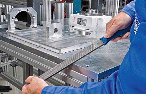 PFERD 8" Plus Flat File - DIY Packaged Plus Cut, with Handle - Part 11134P 8 Inches 25/32 inches 7/32 Inches #0