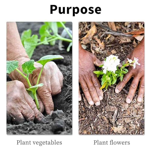 TCBWFY 3x24 Inch Auger Drill Bit for Planting - Easy Planter Garden Auger - Bulb & Bedding Plant Augers,TCBWFY 4"x12" Auger Drill Bit for Planting Digging Holes,Garden Plant Flower Bulb Auger