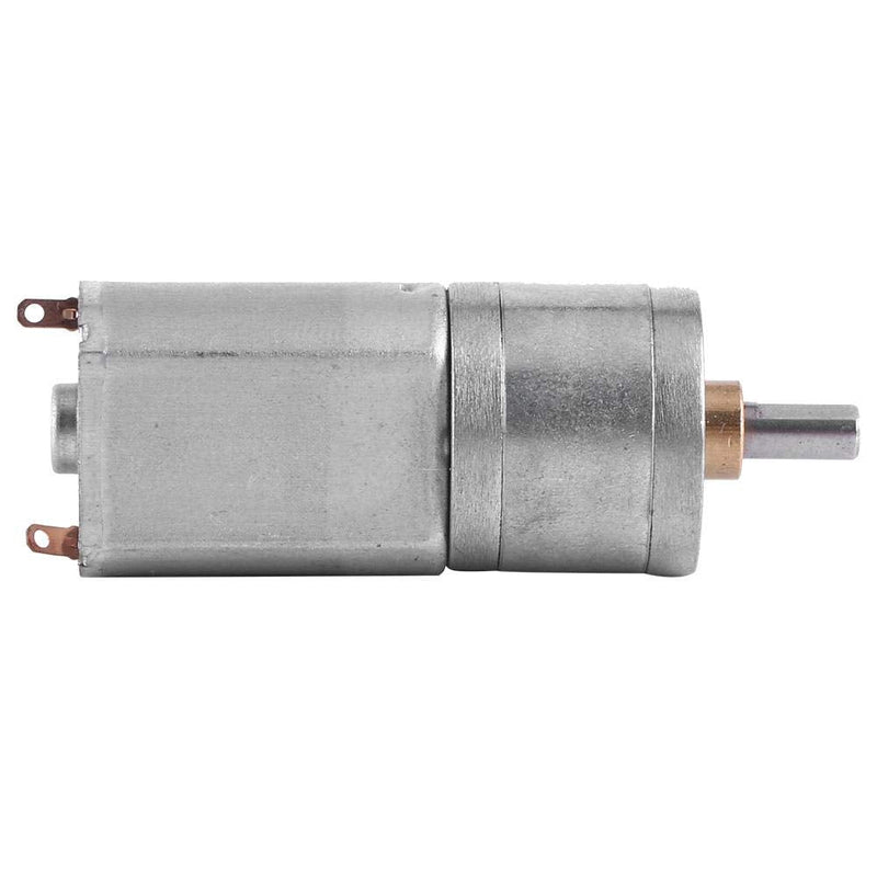 DC 12V Electric High Torque Turbo Gear Motor Total Metal Speed Reduction Gear (12V 200RPM)