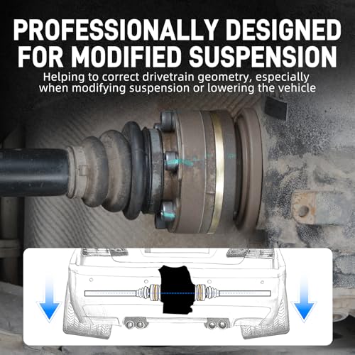 Bevinsee Axle Driveshaft Spacer Kit Fits 188 Version Case Differentials
